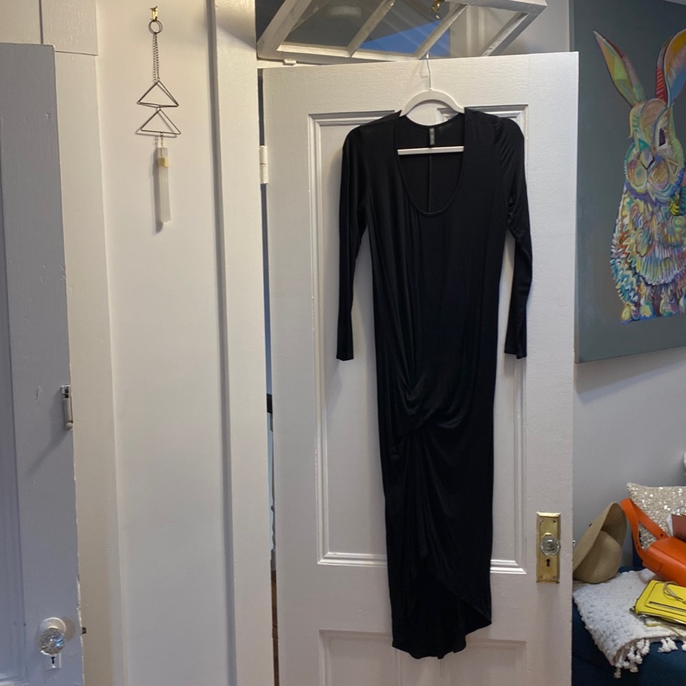 Riller & Fount Asymetric black dress-absolutely stunning. Black